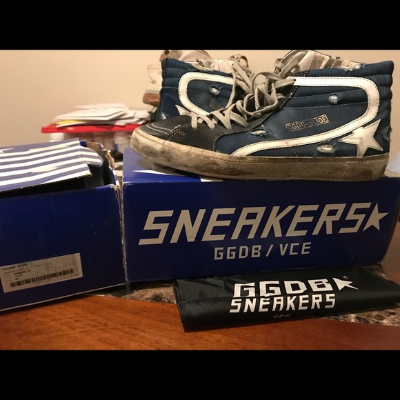 (2) pairs of Golden Goose tomboy slides. 44/42 UK - Picture 2 of 3